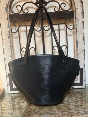Louis Vuitton St. Jacques Large Black Epi Leather Tote Bag Refurbished 4/4/26